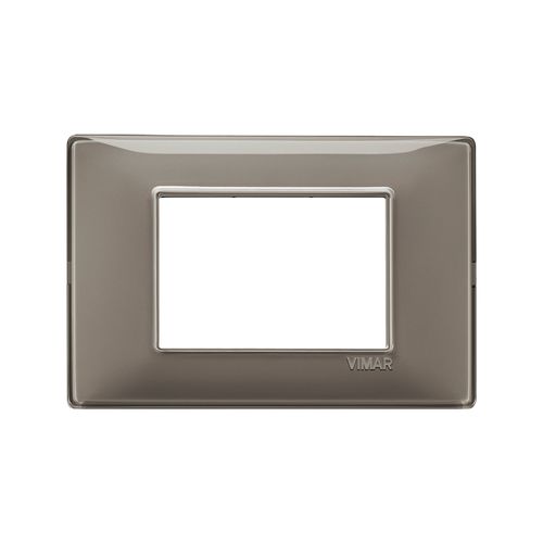 PLACA VIMAR PLANA REFLEX 3 MÓDULOS