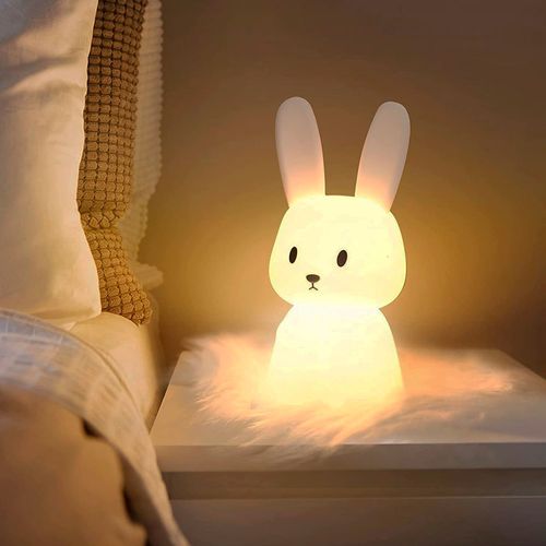 LÁMPARA DE MESA LED STUDIO BUNNY RECARGABLE CON USB RGB 5V