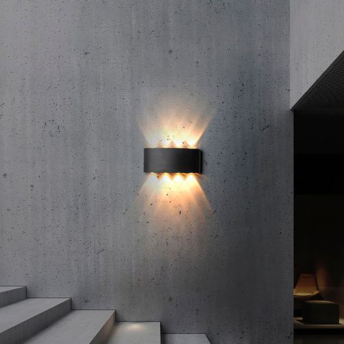 APLIQUÉ MURO LED STUDIO BIFOCAL RINO 24W LUZ CÁLIDA IP44