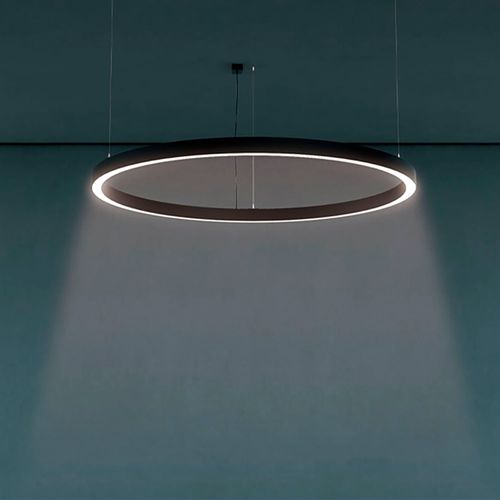 LÁMPARA COLGANTE LED STUDIO REDONDA 108W LUZ NEUTRA ARO Ø160