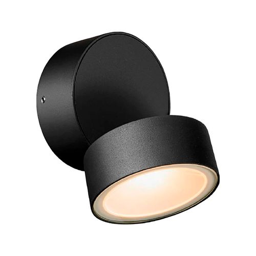 FOCO SOBREPUESTO CIELO / MURO LED STUDIO REDONDO DIRIGIBLE 6W LUZ CÁLIDA IP54