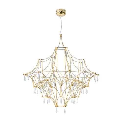 LÁMPARA COLGANTE LED STUDIO CRYSTAL 60W LUZ CÁLIDA