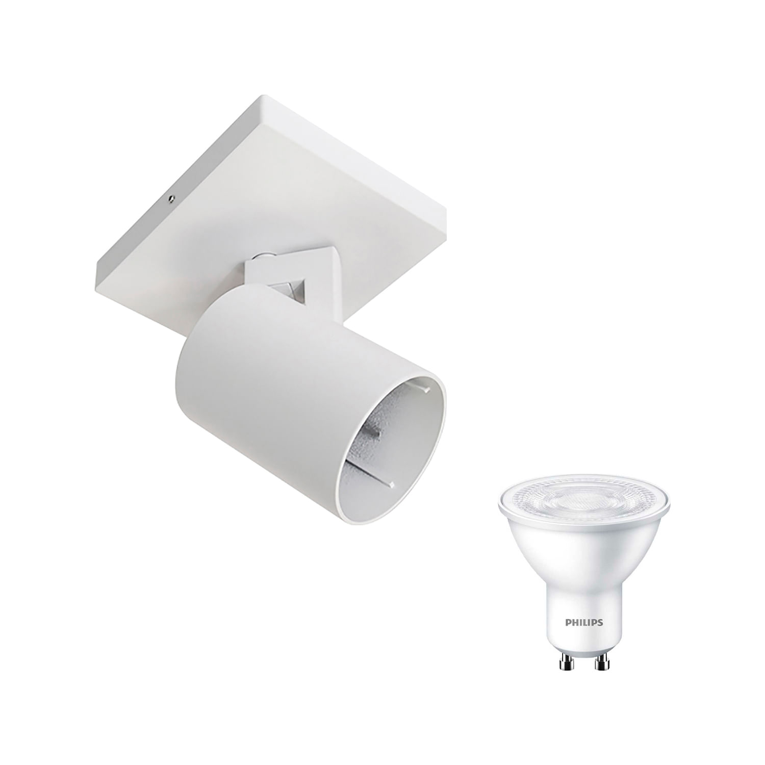 PHILIPS Ampolleta LED Inteligente Philips hue GU10 5W Fria & Calida