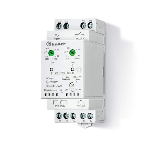 INTERRUPTOR CREPUSCULAR FINDER 1 INV + 1NA 12A