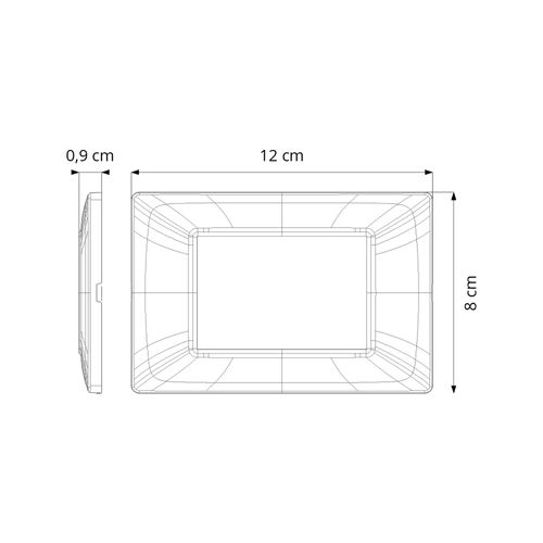 PLACA VIMAR PLANA REFLEX 3 MÓDULOS