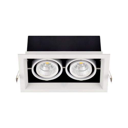 FOCO EMBUTIDO LED STUDIO PUZZLE DOBLE RECTANGULAR