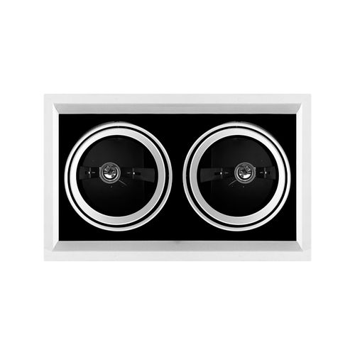 FOCO EMBUTIDO LED STUDIO PUZZLE DOBLE RECTANGULAR