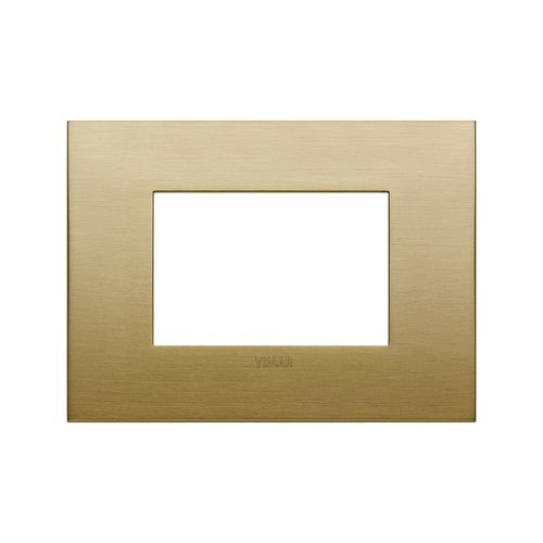 PLACA CLASSIC VIMAR ARKÉ METAL-ELITE 3 MÓDULOS