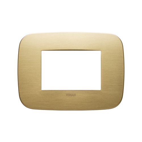 PLACA ROUND VIMAR ARKÉ METAL-ELITE 3 MÓDULOS