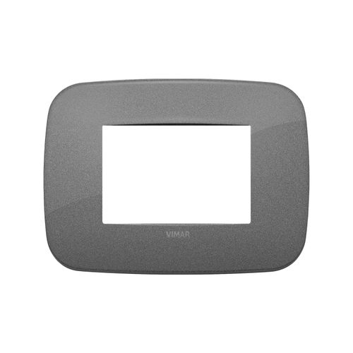 PLACA ROUND VIMAR ARKÉ METAL-COLOR 3 MÓDULOS