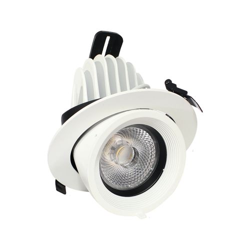 EMBUTIDO CIELO LED STUDIO CODO DIRIGIBLE REDONDO 25W LUZ NEUTRA