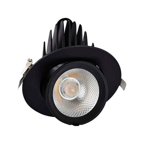 EMBUTIDO CIELO LED STUDIO CODO DIRIGIBLE REDONDO 25W LUZ NEUTRA