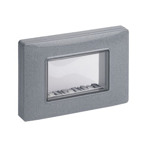 TAPA VIMAR CON TORNILLOS 3 MÓDULOS IP55