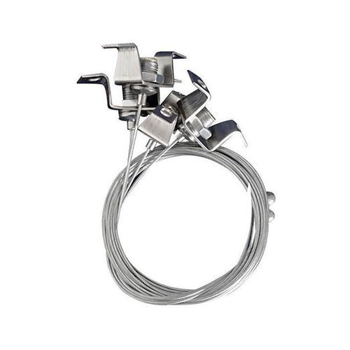 KIT DE 4 PIOLAS DE SUSPENSIÓN LED STUDIO PARA RIEL (1 METRO)