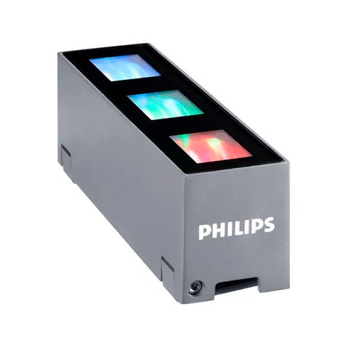 WALL WASHER PHILIPS UNIEDGE DMX 10W LUZ RGB 24V IP66