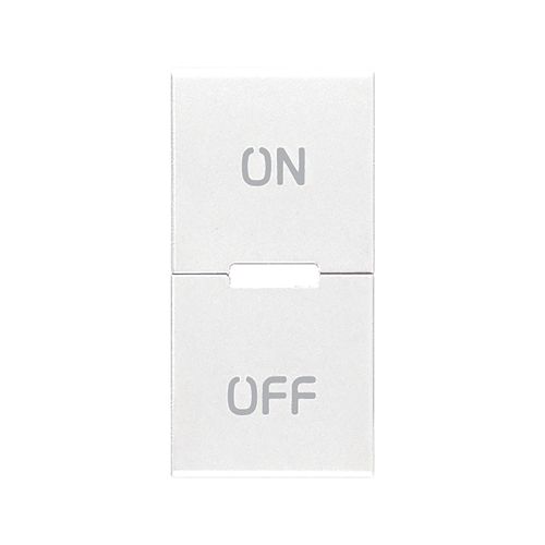 TECLA INTERCAMBIABLE VIMAR EIKON ON/OFF 1 MÓDULO