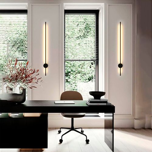 APLIQUÉ MURO LED STUDIO LINEAL VERTICAL 16W LUZ CÁLIDA