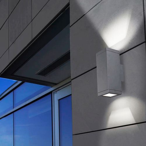 APLIQUÉ MURO LED STUDIO BIFOCAL RECTÁNGULO 9.4W IP54