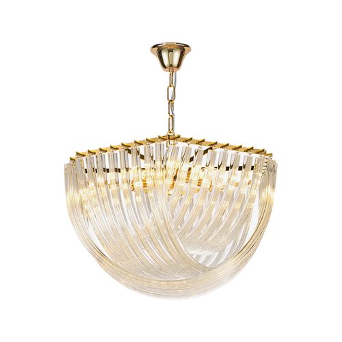 LÁMPARA COLGANTE LED STUDIO LIVIA CHANDELIER CRYSTAL SMALL 24W