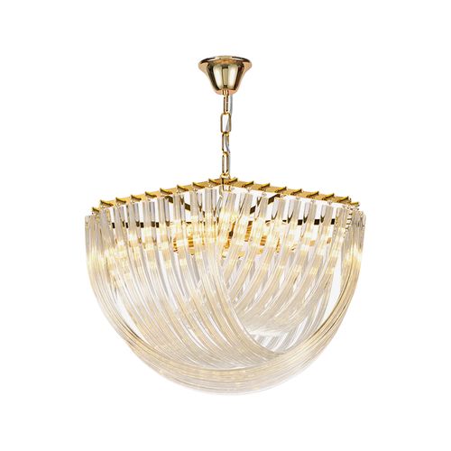 LÁMPARA COLGANTE LED STUDIO LIVIA CHANDELIER CRYSTAL SMALL (SIN AMPOLLETAS E14)