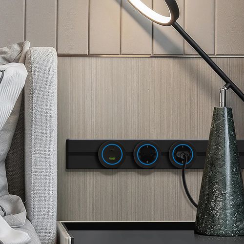 PISTA DE ALIMENTACIÓN ELÉCTRICA LED STUDIO PARA ADAPTADORES (1/2 METRO)