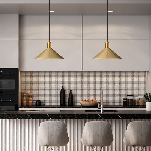 LÁMPARA COLGANTE LED STUDIO BRASS 9W
