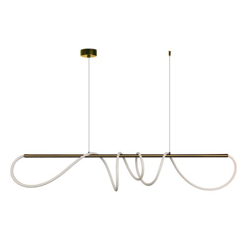 LÁMPARA COLGANTE LED STUDIO MULTI CURVE 2M 70W LUZ CÁLIDA IP20