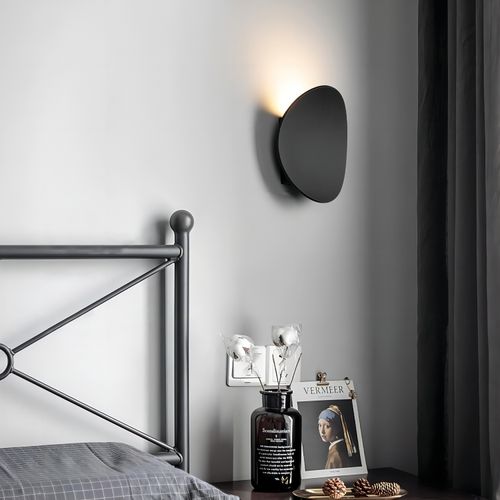 APLIQUÉ MURO LED STUDIO CURVO 6W LUZ CÁLIDA IP65