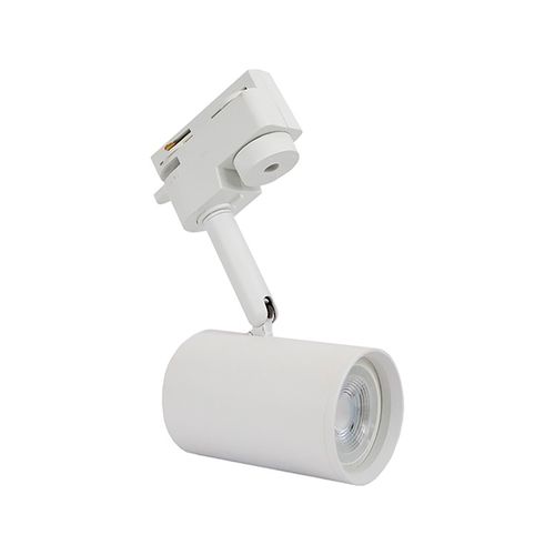 FOCO RIEL LED STUDIO CILINDRO MONOFÁSICO 7W LUZ CÁLIDA