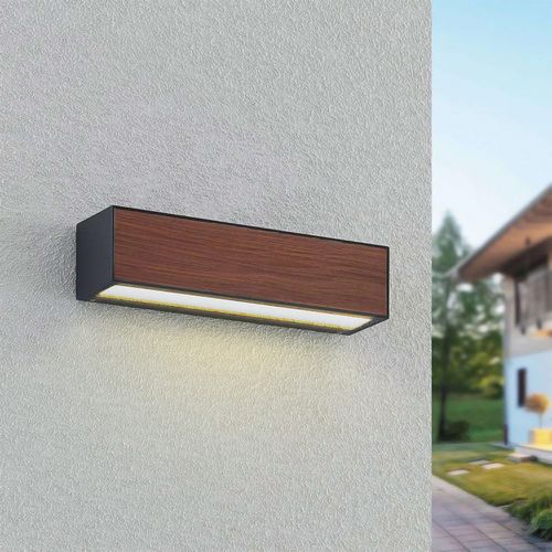 APLIQUÉ MURO LED STUDIO NUDUS WOOD 7W LUZ CÁLIDA IP65