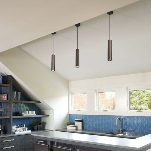 LÁMPARA COLGANTE LED STUDIO BRONCE 7W