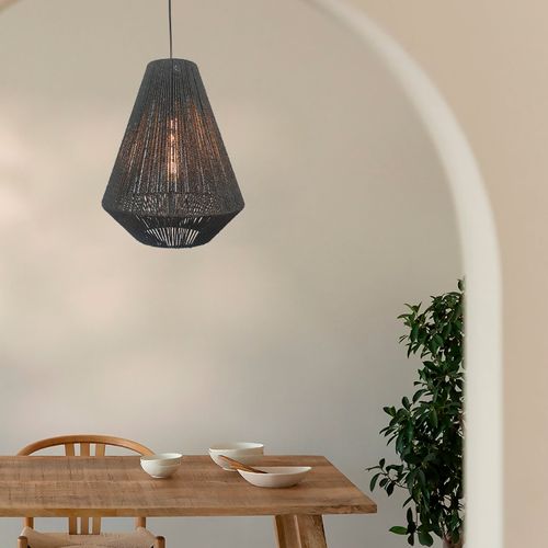 LÁMPARA COLGANTE LED STUDIO VIETNAM CUERDA PAPEL 9W