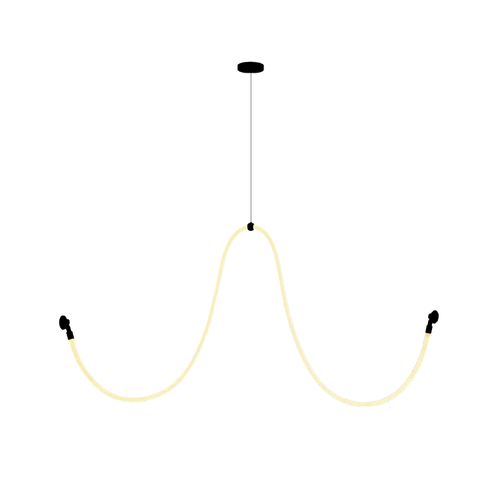 LÁMPARA COLGANTE / MURO LED STUDIO MINIMAL LINE 60W 3.3M LUZ CÁLIDA (DRIVER A CIELO)