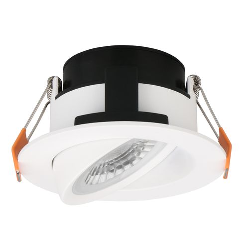 DOWNLIGHT EMBUTIDO DIRIGIBLE LED STUDIO TRIAC DIMEABLE 1800K-3000K LUZ CÁLIDA 10W IP54