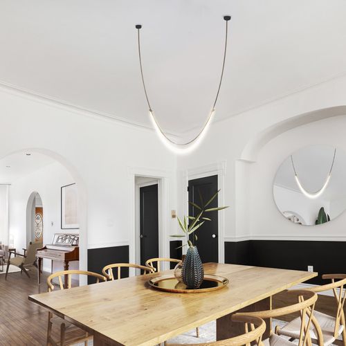 LÁMPARA COLGANTE LED STUDIO BELT 18W LUZ CÁLIDA