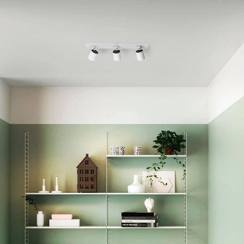 FOCO SOBREPUESTO CIELO / MURO PHILIPS NEIRO TRIPLE DIRIGIBLE (SIN AMPOLLETA GU10)