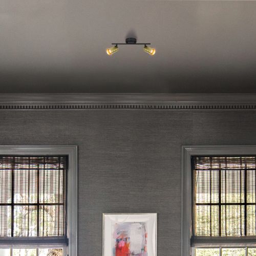 FOCO SOBREPUESTO CIELO / MURO LED STUDIO DOBLE DIRIGIBLE LÍNEAS 9.4W