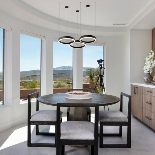 LÁMPARA COLGANTE LED STUDIO TEL AVIV 20W LUZ CÁLIDA ARO Ø40