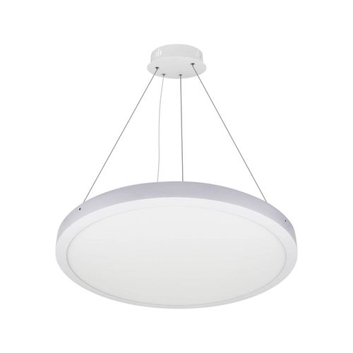 PLAFÓN COLGANTE O SOBREPUESTO LED STUDIO SLIM 48W LUZ NEUTRA IP20 Ø60x4CM