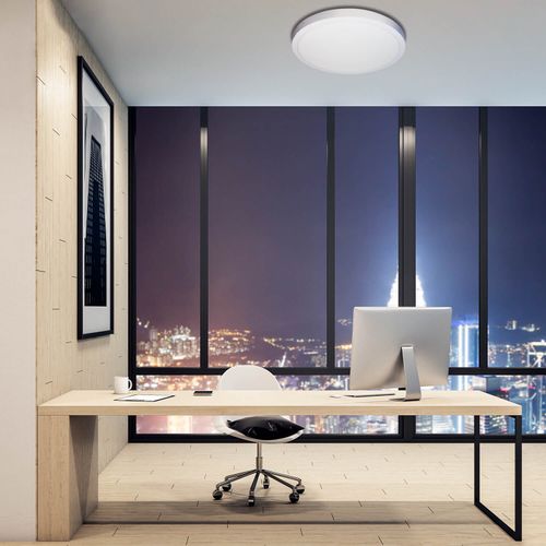 PLAFÓN LED STUDIO DELI REDONDO 48W LUZ CÁLIDA, NEUTRA Y FRÍA Ø60x2.5CM