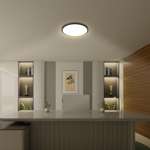 PLAFÓN LED STUDIO UP DOWN REDONDO 60W LUZ CÁLIDA Ø60x3CM