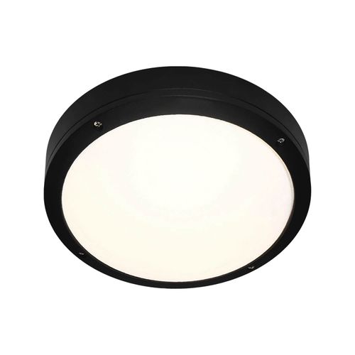 PLAFÓN LED STUDIO REDONDO CON MICROSENSOR INTERNO 18W LUZ CÁLIDA IP65 Ø27.5x8CM