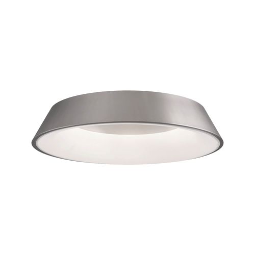 PLAFÓN LED STUDIO SATINADO REDONDO 24W LUZ CÁLIDA Ø30x10CM