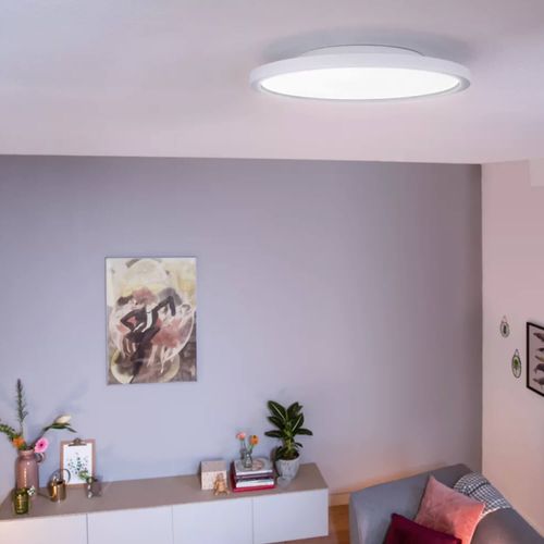 PLAFÓN REDONDO PHILIPS HUE AURELLE 21W LUZ CÁLIDA A LUZ FRÍA Ø39.5x39.5CM