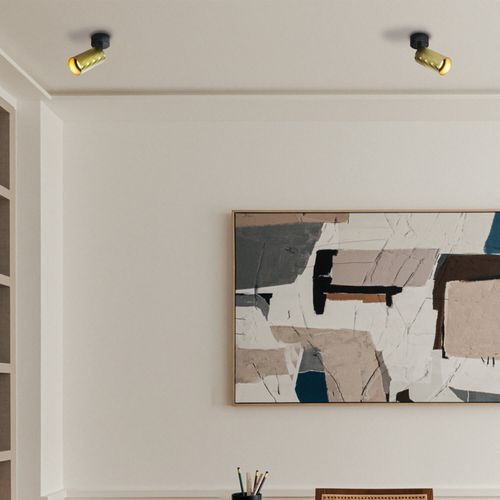 FOCO SOBREPUESTO CIELO / MURO LED STUDIO REDONDO DIRIGIBLE LÍNEAS ALTO 7W