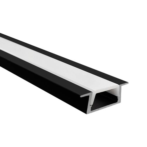 PERFIL PARA CINTA LED STUDIO EMBUTIDO PLANO (2 METROS) H0.7 2.2x200 CM