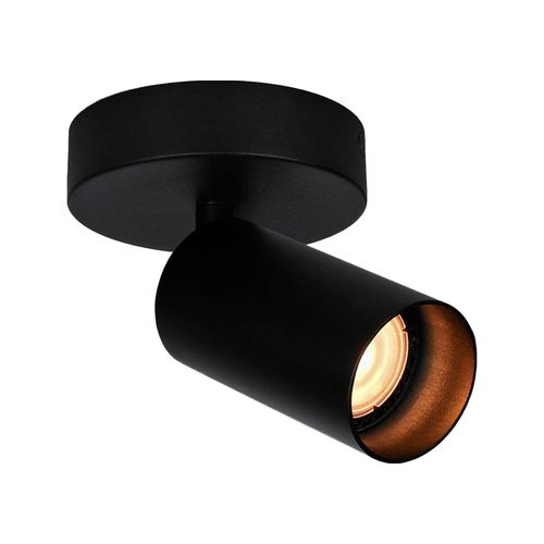 FOCO SOBREPUESTO CIELO / MURO LED STUDIO REDONDO DIRIGIBLE LISO BAJO 7W
