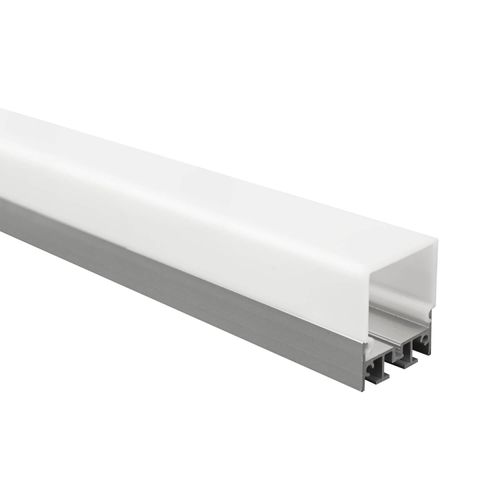 PERFIL PARA CINTA LED STUDIO SOBREPUESTO COLORES 2 METROS H3.5 3x200 CM