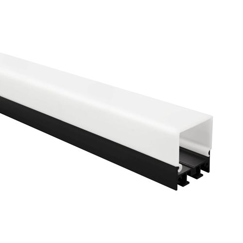 PERFIL PARA CINTA LED STUDIO SOBREPUESTO COLORES 2 METROS H3.5 3x200 CM
