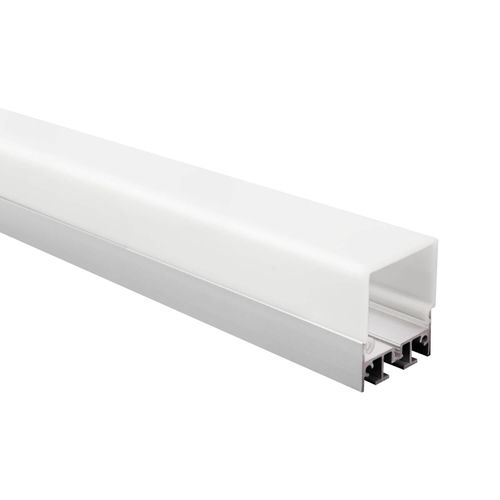 PERFIL PARA CINTA LED STUDIO SOBREPUESTO COLORES 2 METROS H3.5 3x200 CM